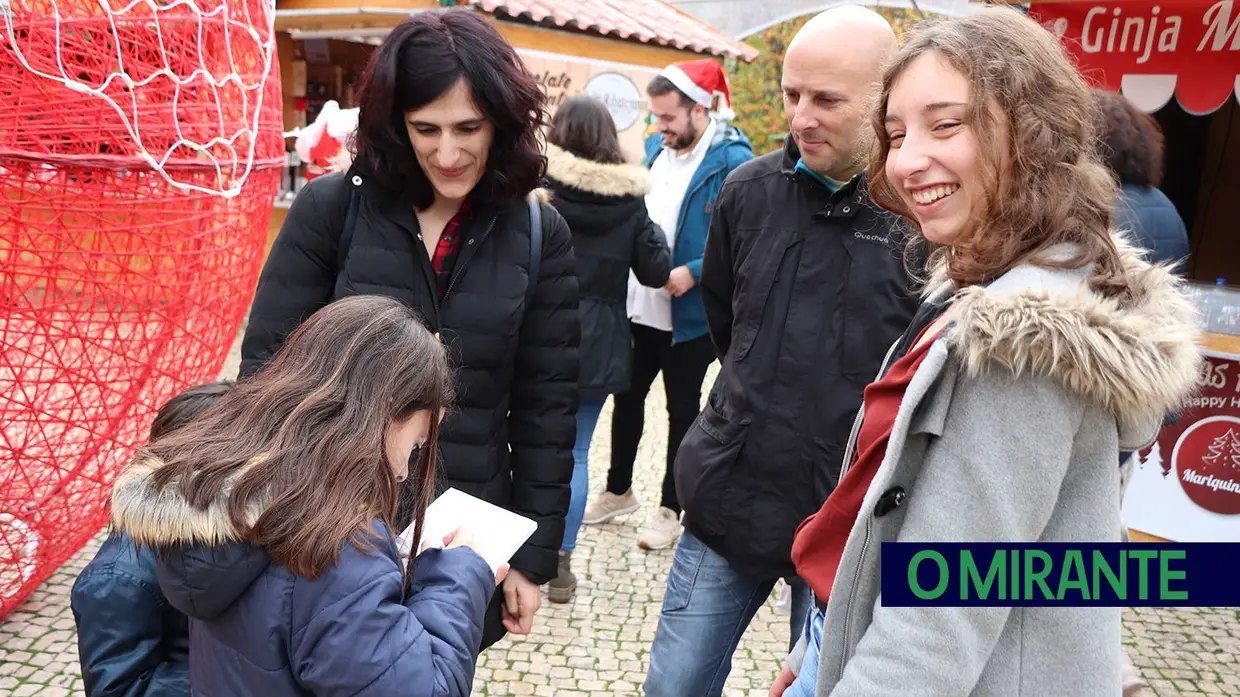 Estudantes de Medicina recebem mensagens de Natal em Santarém