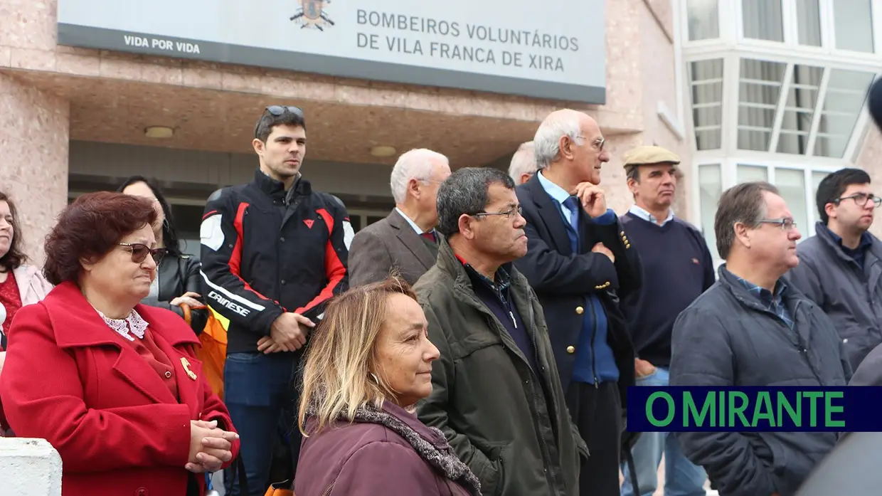 Avenida em Vila Franca de Xira 'rebatizada' para homenagear bombeiros