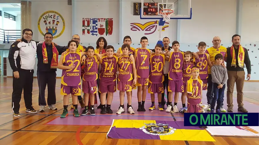 Chamusca Basket é campeão distrital em sub-14 masculinos