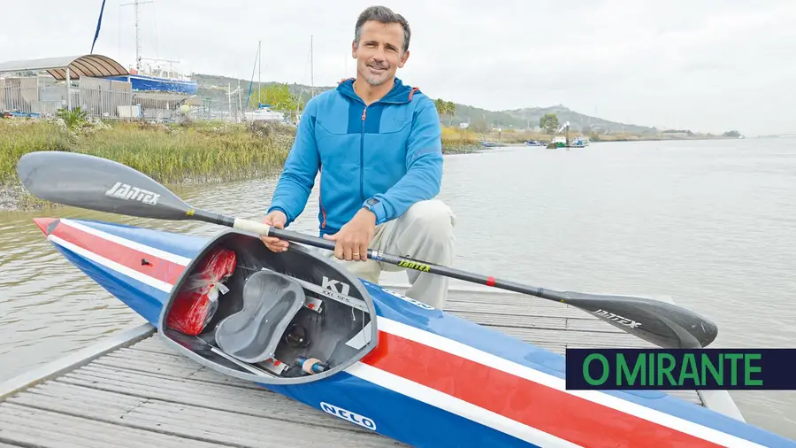 Quem treina no Tejo está preparado para remar em qualquer lado