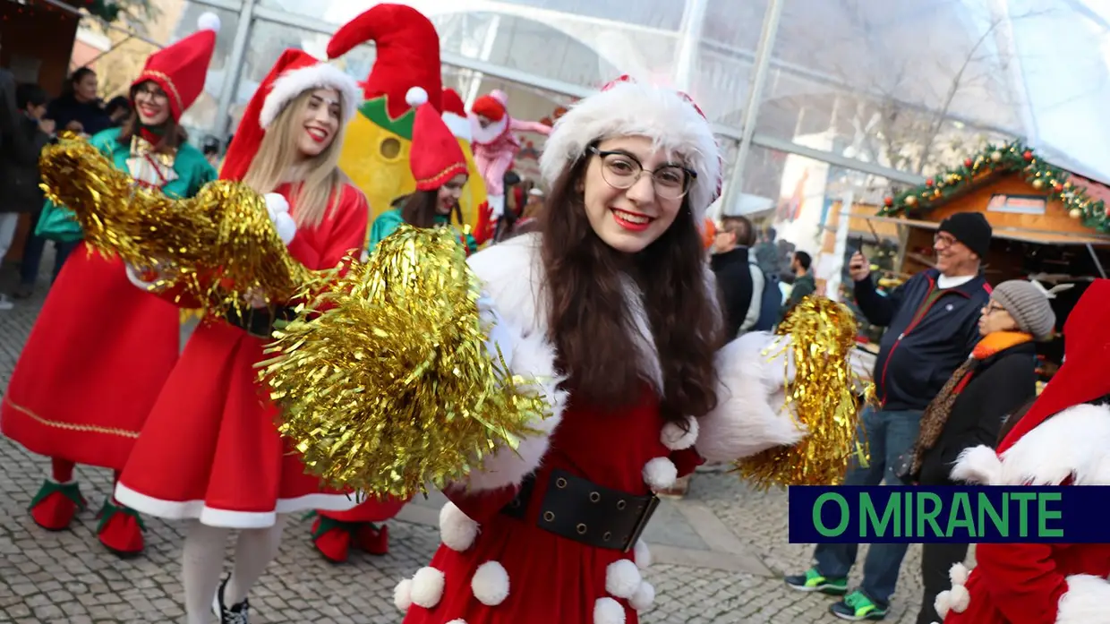 Parada de Natal em Santarém