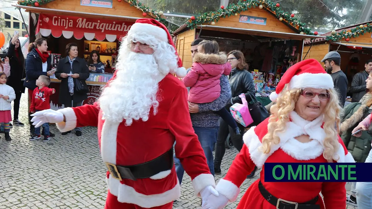 Parada de Natal em Santarém