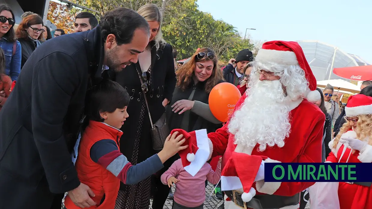 Parada de Natal em Santarém