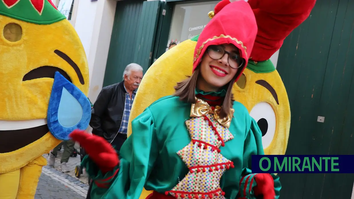 Parada de Natal em Santarém