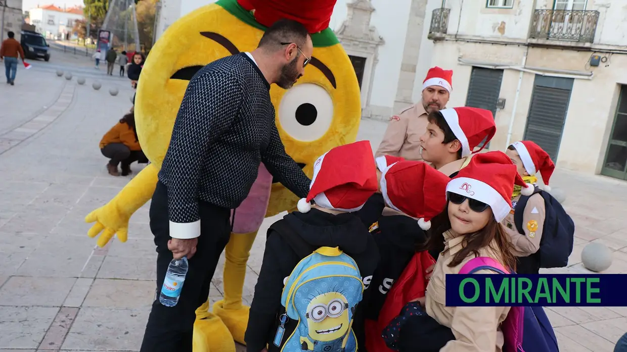 Parada de Natal em Santarém