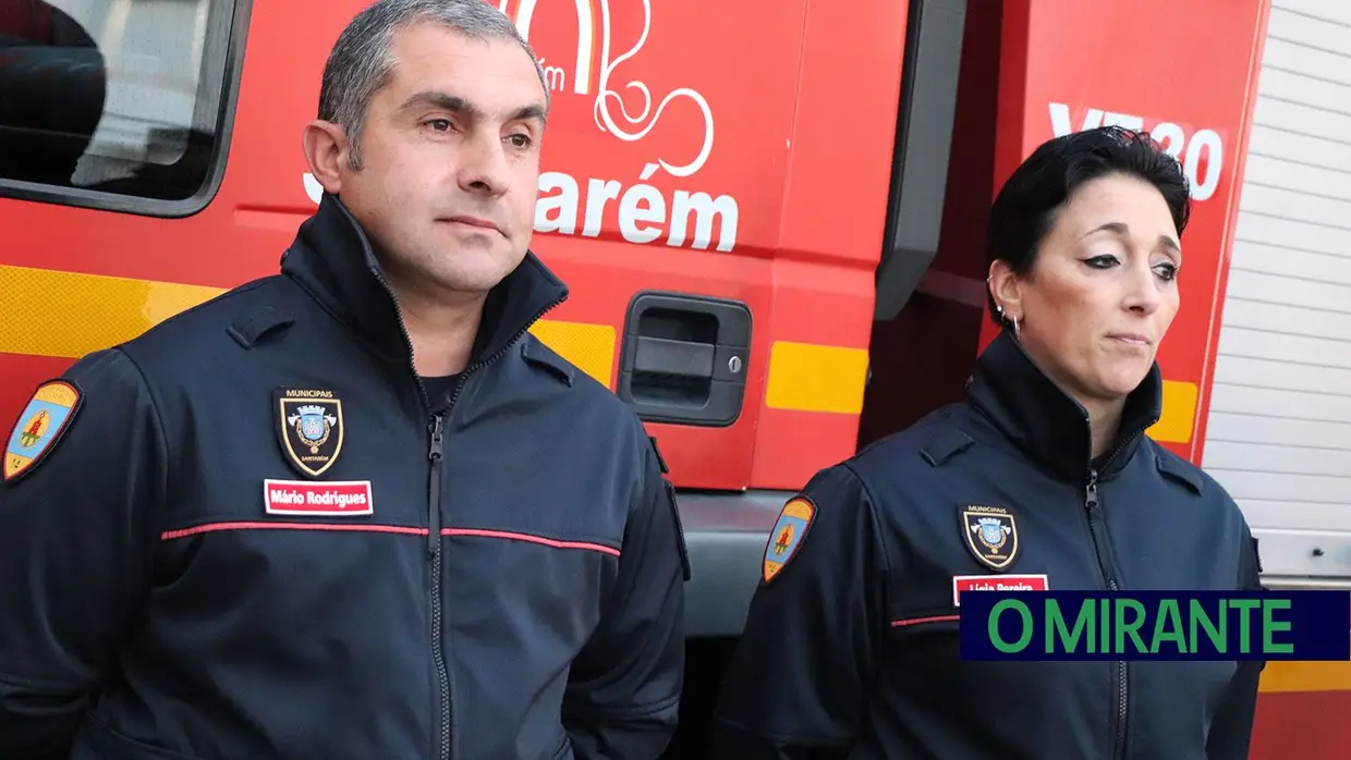 Condecorações no 189.º aniversário dos Bombeiros Municipais de Santarém