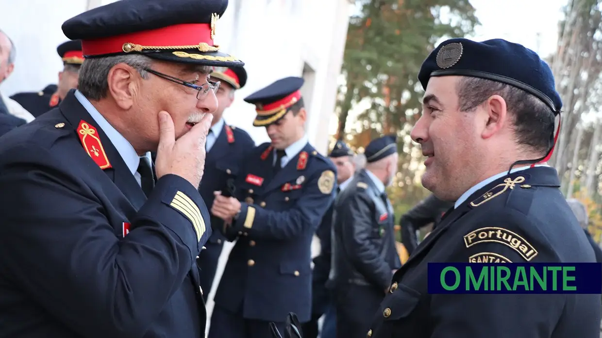 Condecorações no 189.º aniversário dos Bombeiros Municipais de Santarém