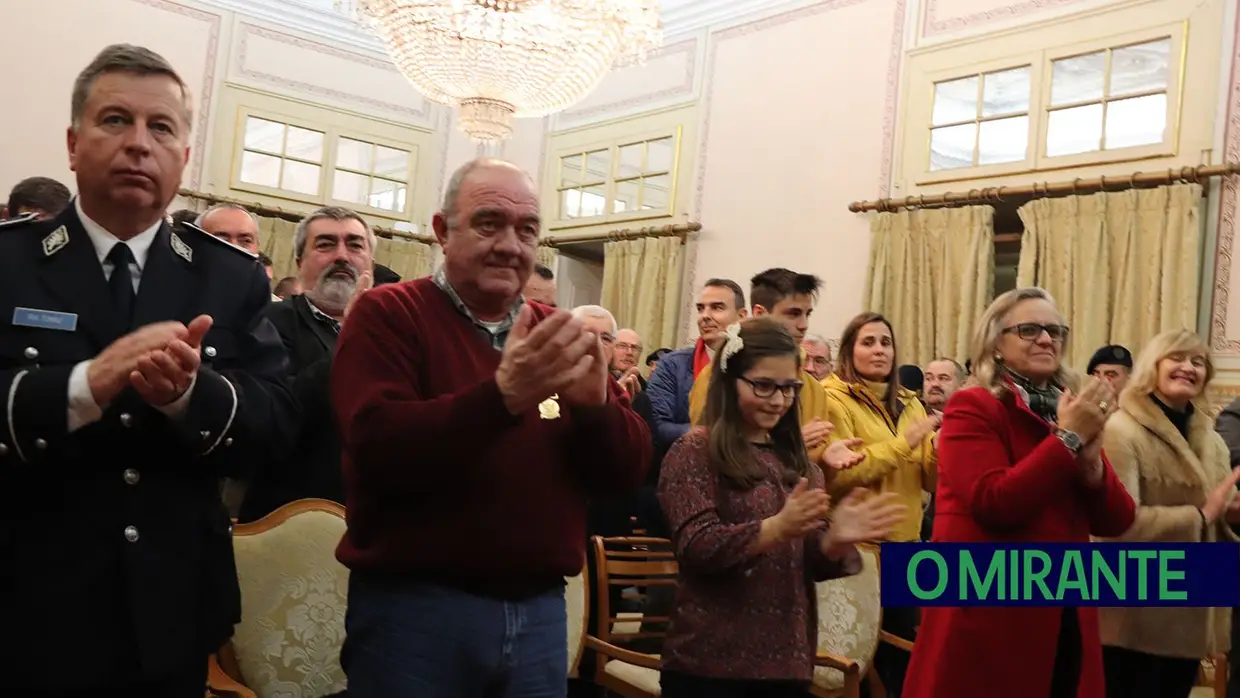 Condecorações no 189.º aniversário dos Bombeiros Municipais de Santarém