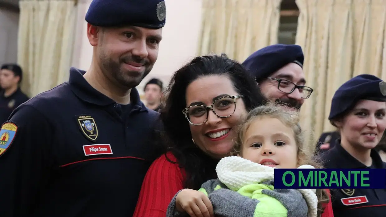 Condecorações no 189.º aniversário dos Bombeiros Municipais de Santarém