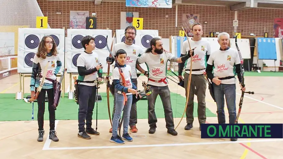 A equipa de Tiro com Arco da União Desportiva e Recreativa da Zona Alta