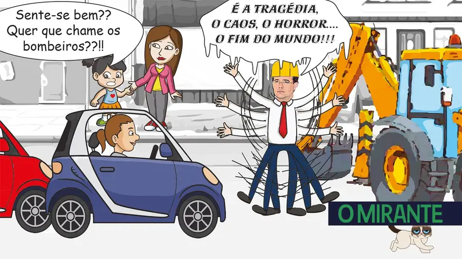 O anúncio do fim do mundo... segundo o vereador José Baptista O anúncio do fim do mundo... segundo o vereador José Baptista