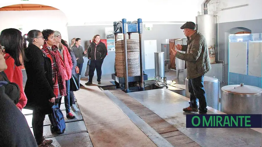 Formandos da TAGUS em agricultura biológica visitaram EPDRA