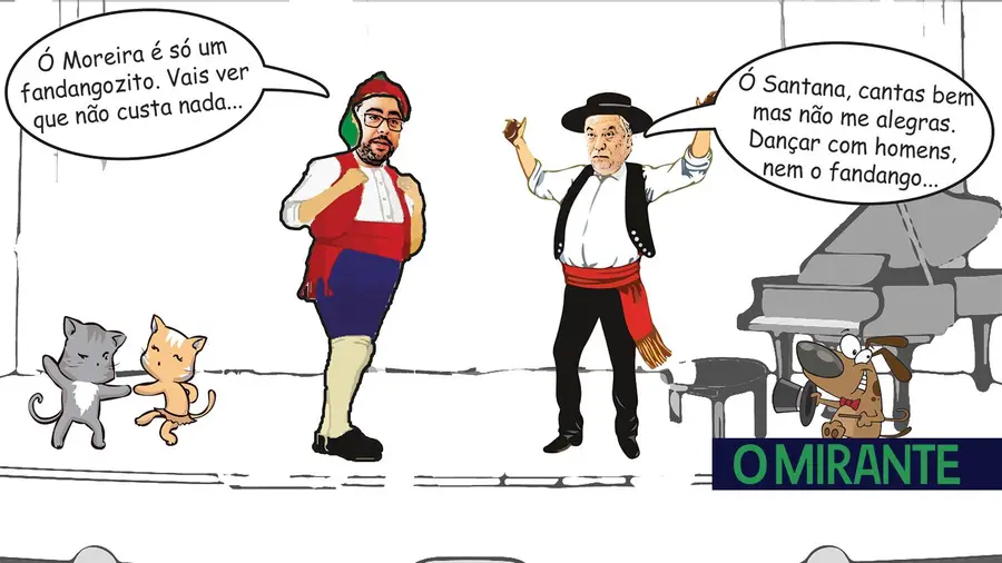 São precisos dois para dançar o fandango São precisos dois para dançar o fandango