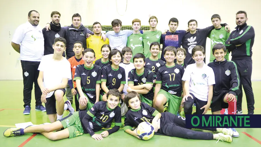 No Benavente Futsal Clube desporto e escola andam de mãos dadas
