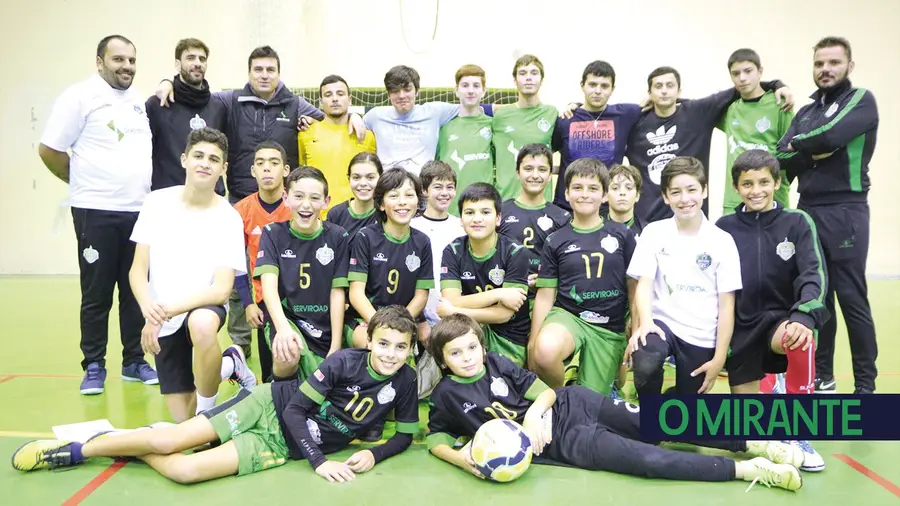 No Benavente Futsal Clube desporto e escola andam de mãos dadas No Benavente Futsal Clube desporto e escola andam de mãos dadas