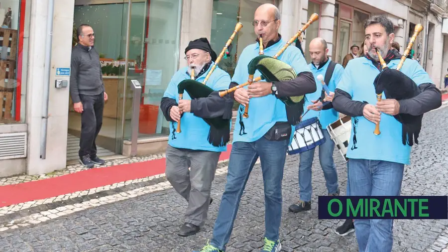 O Grupo de Gaita de Foles da Associação Cultural Cantar Nosso