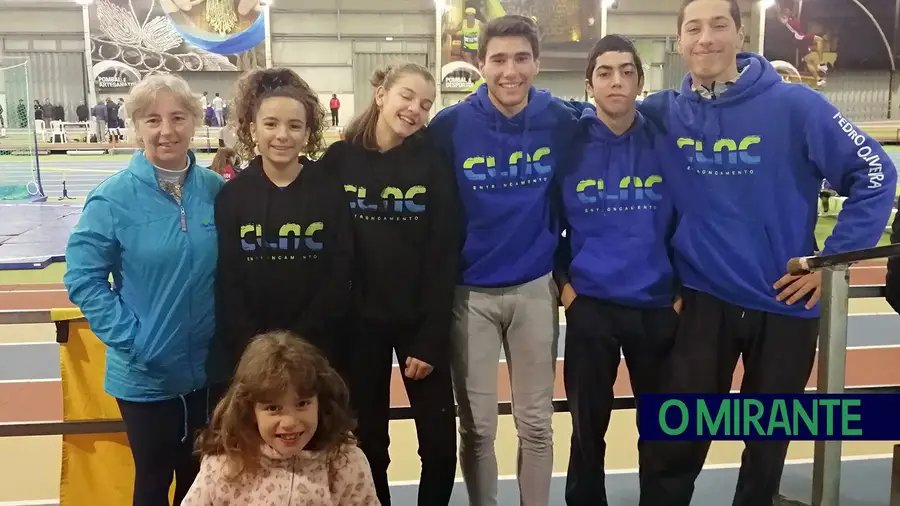 CLAC Entroncamento com quatro títulos regionais em atletismo