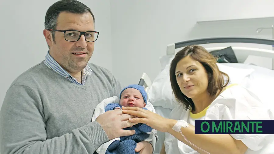 Henrique foi o primeiro bebé de 2020 em Santarém Henrique foi o primeiro bebé de 2020 em Santarém
