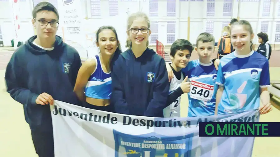 Uma dezena de atletas da Juventude Desportiva Almansor