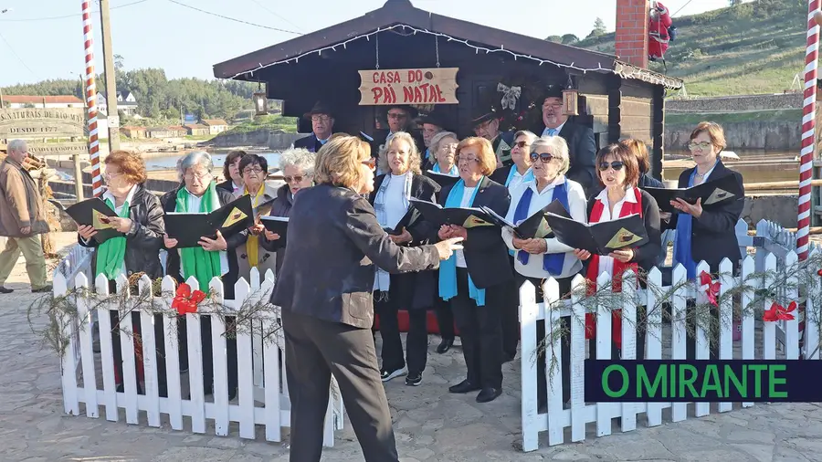 O evento Presépios de Sal, nas salinas de Rio Maior