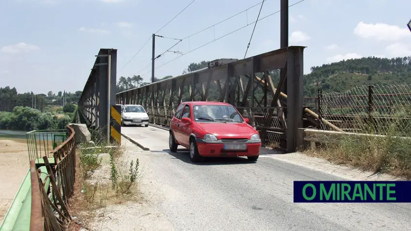 Ponte sobre o Tejo em Constância encerra para obras na próxima quinta-feira