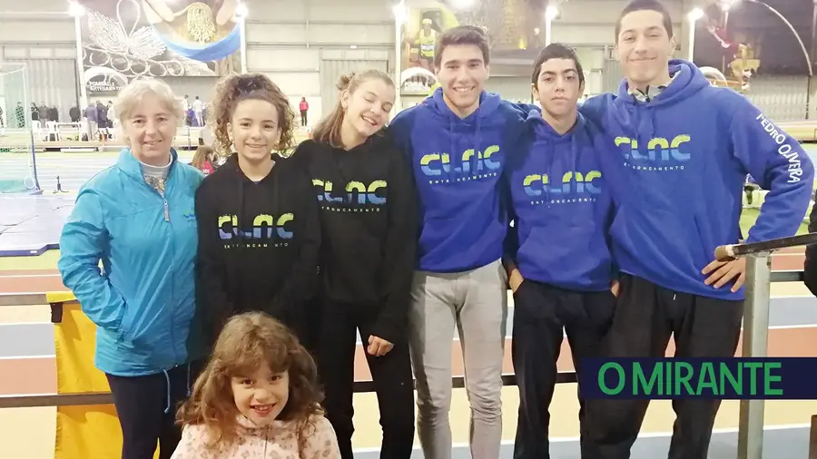 CLAC Entroncamento com  quatro títulos em atletismo