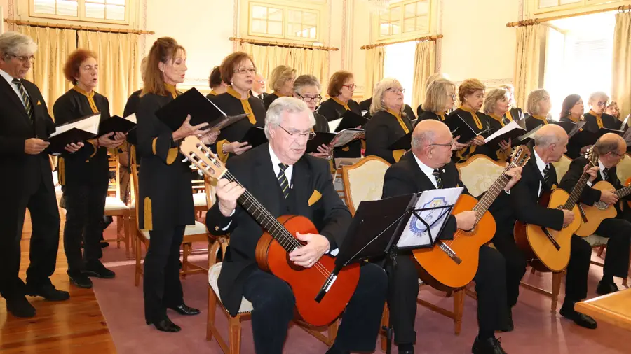 O Coro da Universidade da Terceira Idade de Santarém