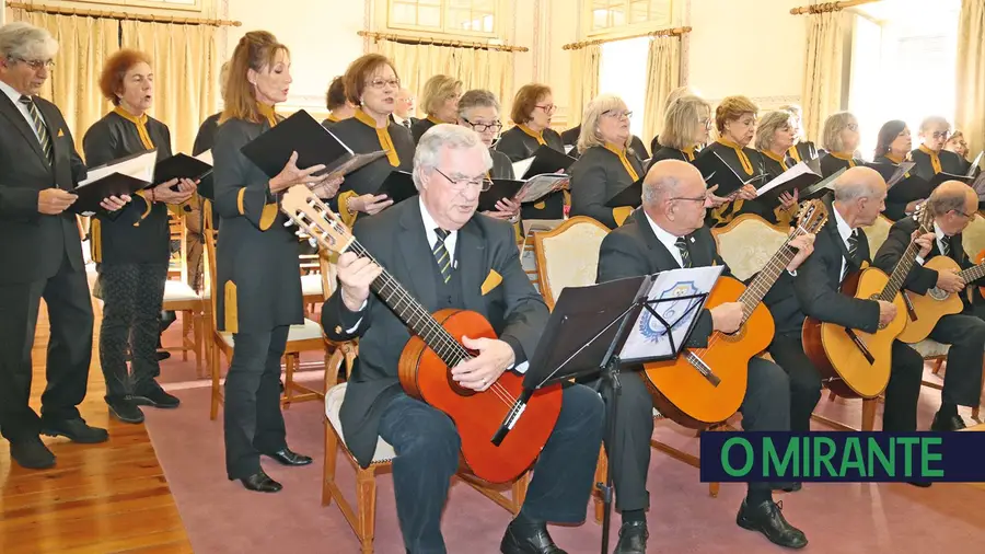 O Coro da Universidade da Terceira Idade de Santarém