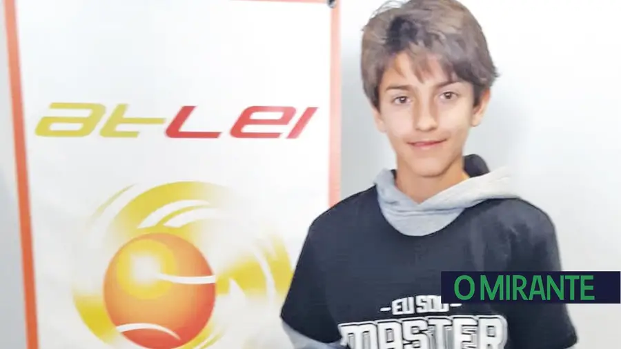 Tenista de Tomar vice-campeão em sub12 no Master Atlei