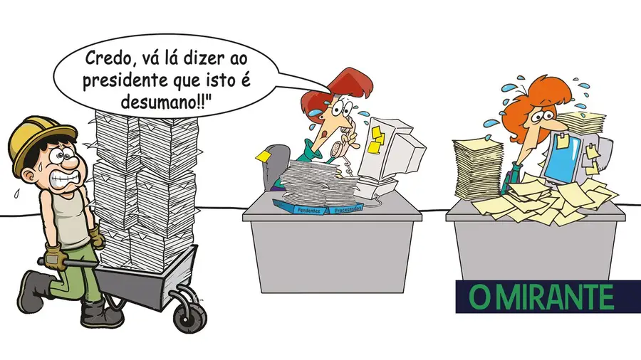 Uma verdadeira carga de trabalhos Uma verdadeira carga de trabalhos