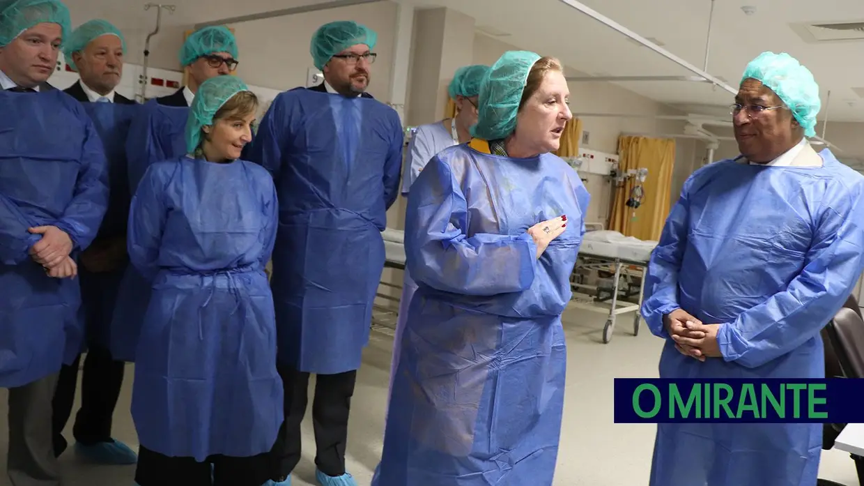 Inauguração dos bloco operatórios do Hospital de Santarém