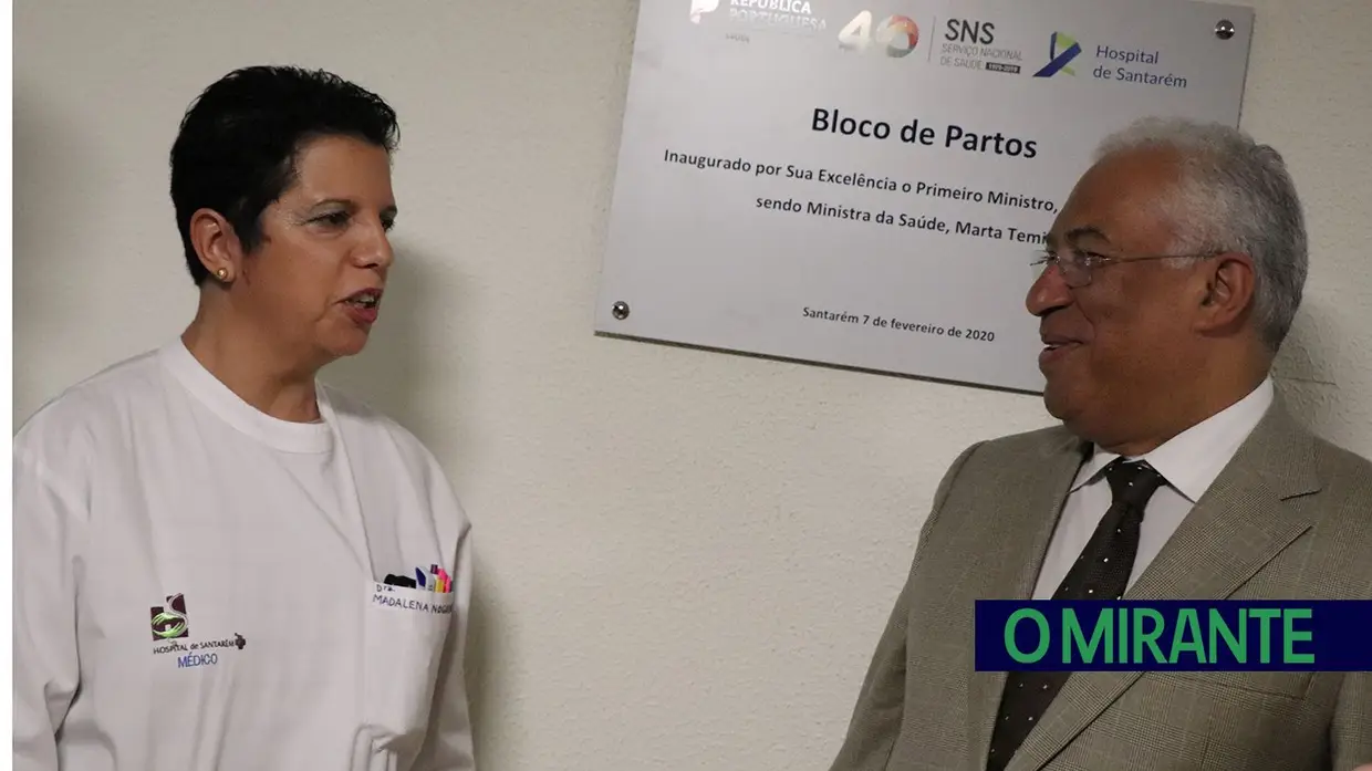 Inauguração dos bloco operatórios do Hospital de Santarém