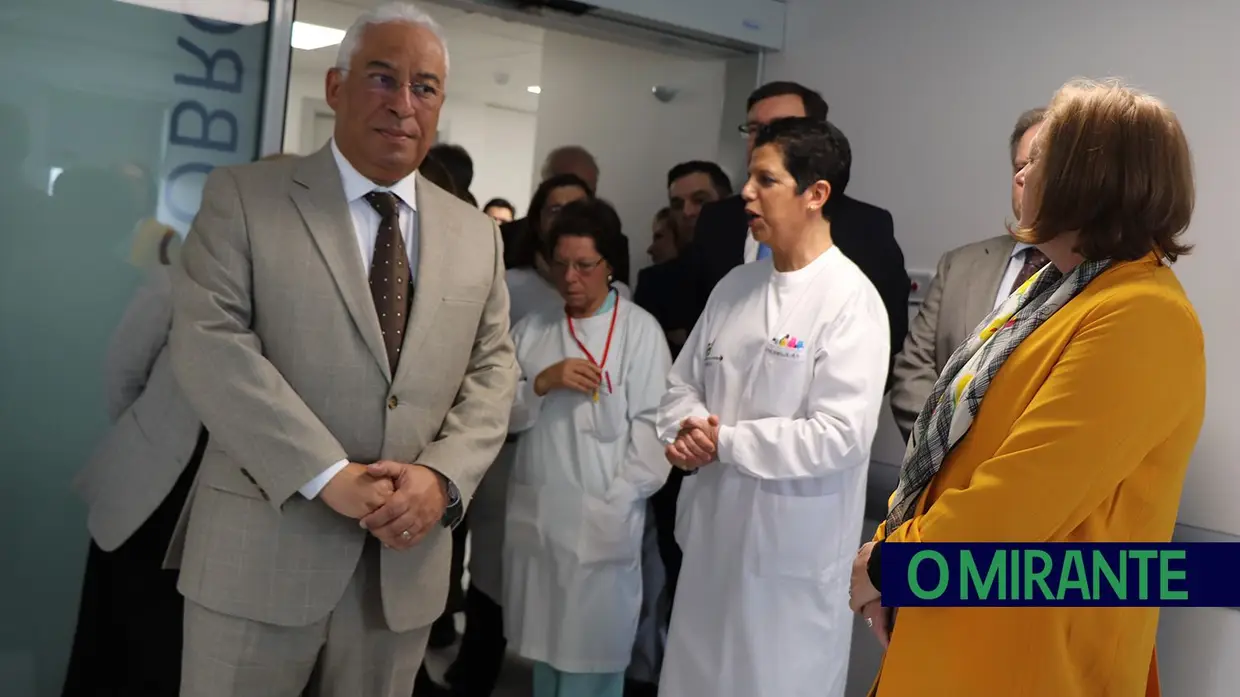 Inauguração dos bloco operatórios do Hospital de Santarém