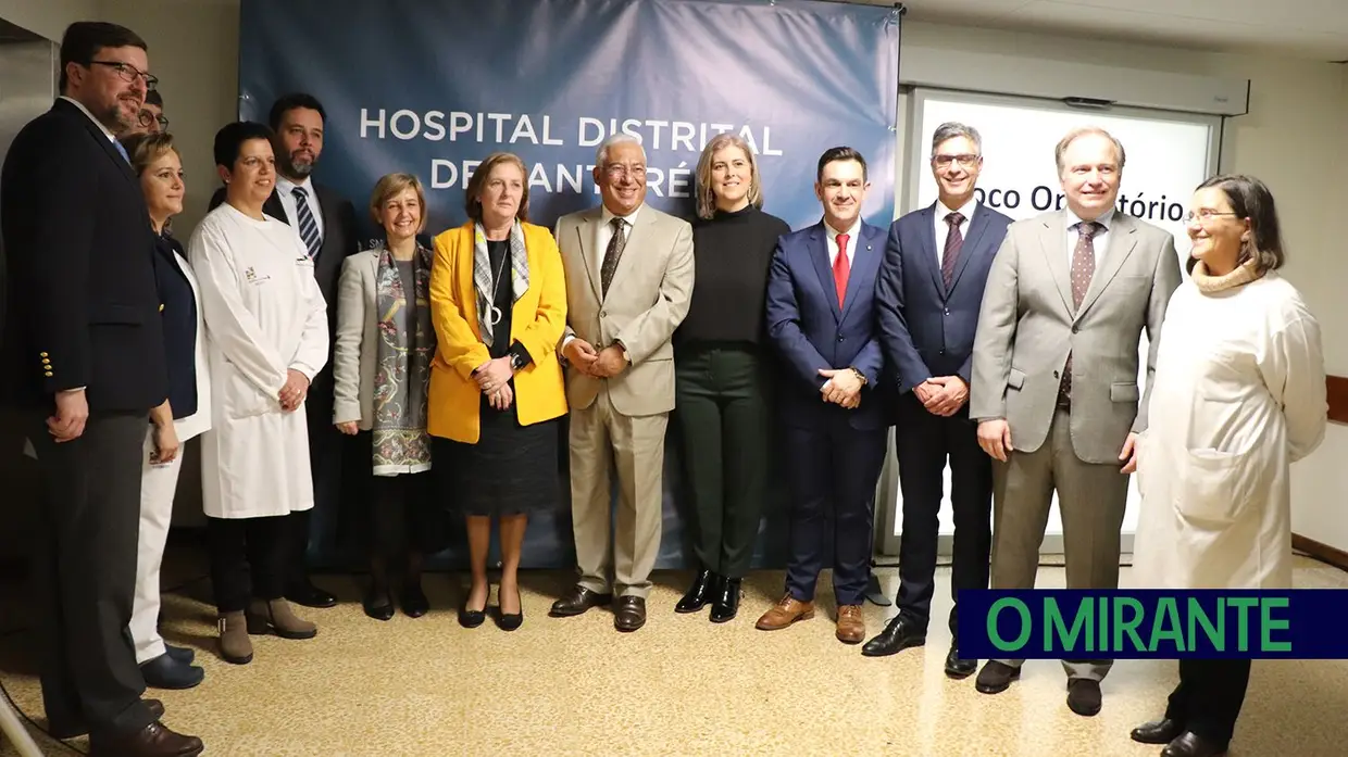 Inauguração dos bloco operatórios do Hospital de Santarém