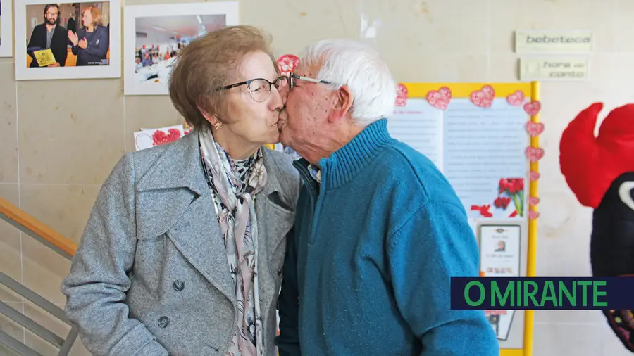 Um casal unido pelo casamento há 66 anos