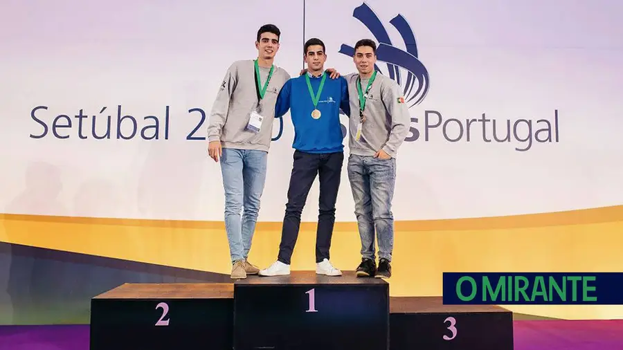 Aluno de Fátima em segundo lugar no Campeonato Nacional de Profissões