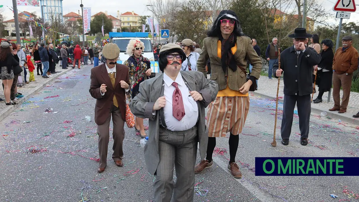 Desfile de Carnaval em Santarém