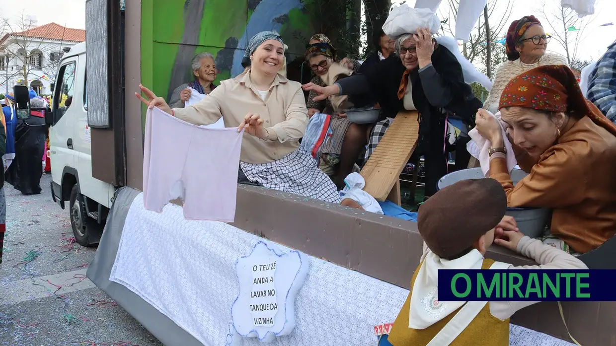 Desfile de Carnaval em Santarém