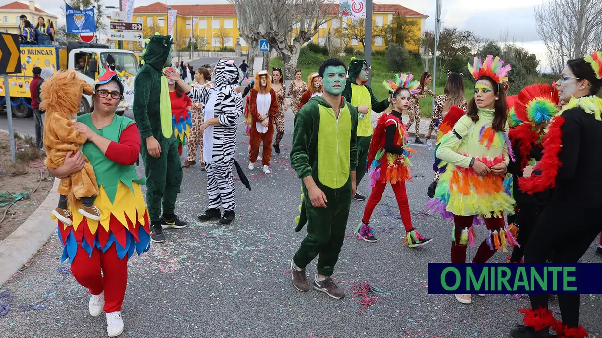 Desfile de Carnaval em Santarém