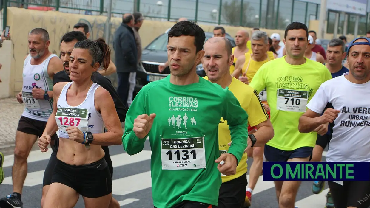 25ª edição da Corrida das Lezírias juntou 2.500 atletas em Vila Franca de Xira