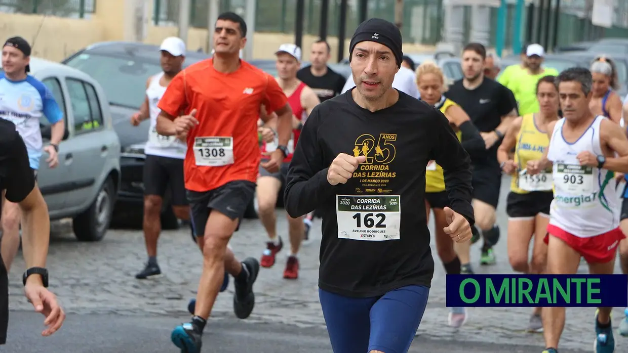 25ª edição da Corrida das Lezírias juntou 2.500 atletas em Vila Franca de Xira