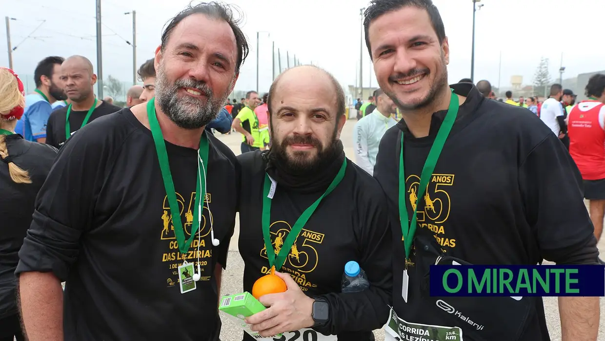 25ª edição da Corrida das Lezírias juntou 2.500 atletas em Vila Franca de Xira