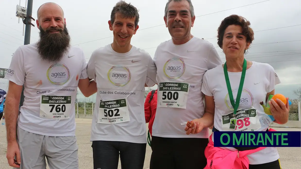 25ª edição da Corrida das Lezírias juntou 2.500 atletas em Vila Franca de Xira