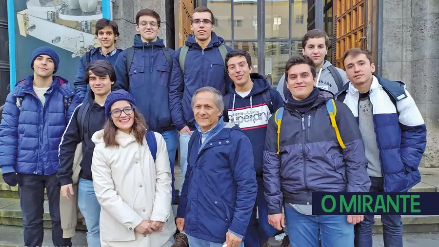 Visita de estudo à Alemanha de alunos da Escola Sá da Bandeira 