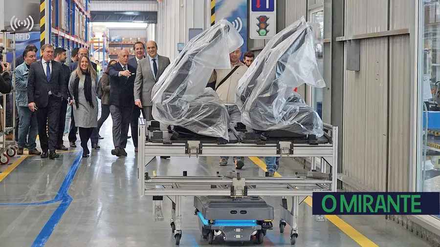 Ministro visitou a Fuso Tramagal que dá emprego a mais de 400 pessoas Ministro visitou a Fuso Tramagal que dá emprego a mais de 400 pessoas