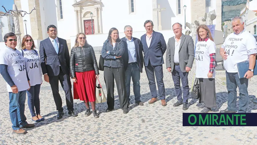Deputados querem Parlamento a discutir soluções para o aterro de Azambuja Deputados querem Parlamento a discutir soluções para o aterro de Azambuja