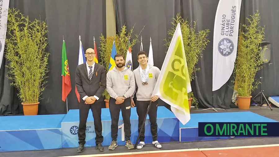 Ginasta Joel Catarino em segundo no Torneio Internacional de Lisboa