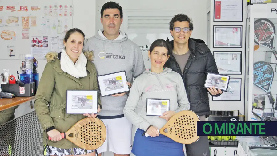 Dupla do Cartaxo conquista  Torneio de Padel em Torres Novas 