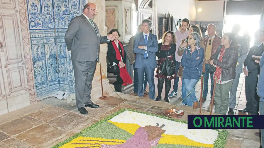 Este ano não há tradicionais tapetes de flores durante a Semana Santa no Sardoal Este ano não há tradicionais tapetes de flores durante a Semana Santa no Sardoal