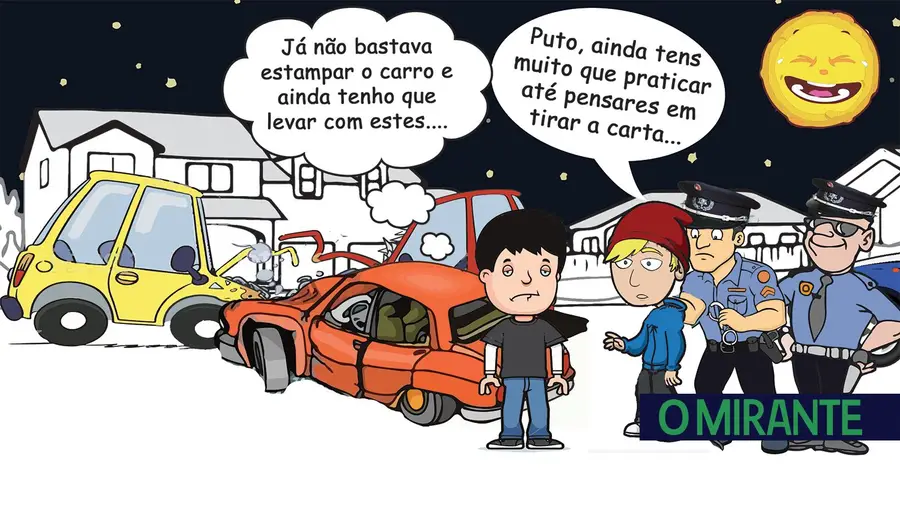 Ladrão ao volante, perigo constante Ladrão ao volante, perigo constante